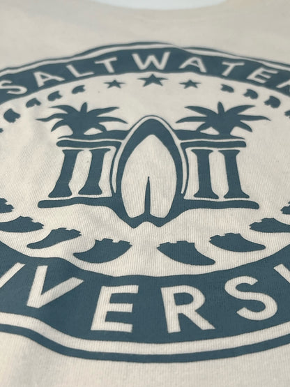 Saltwater University - Vintage white