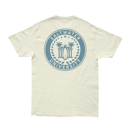 Saltwater University - Vintage white