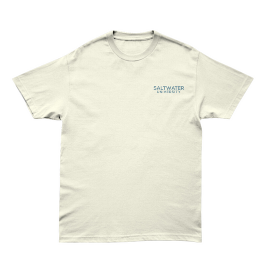 Saltwater University - Vintage white