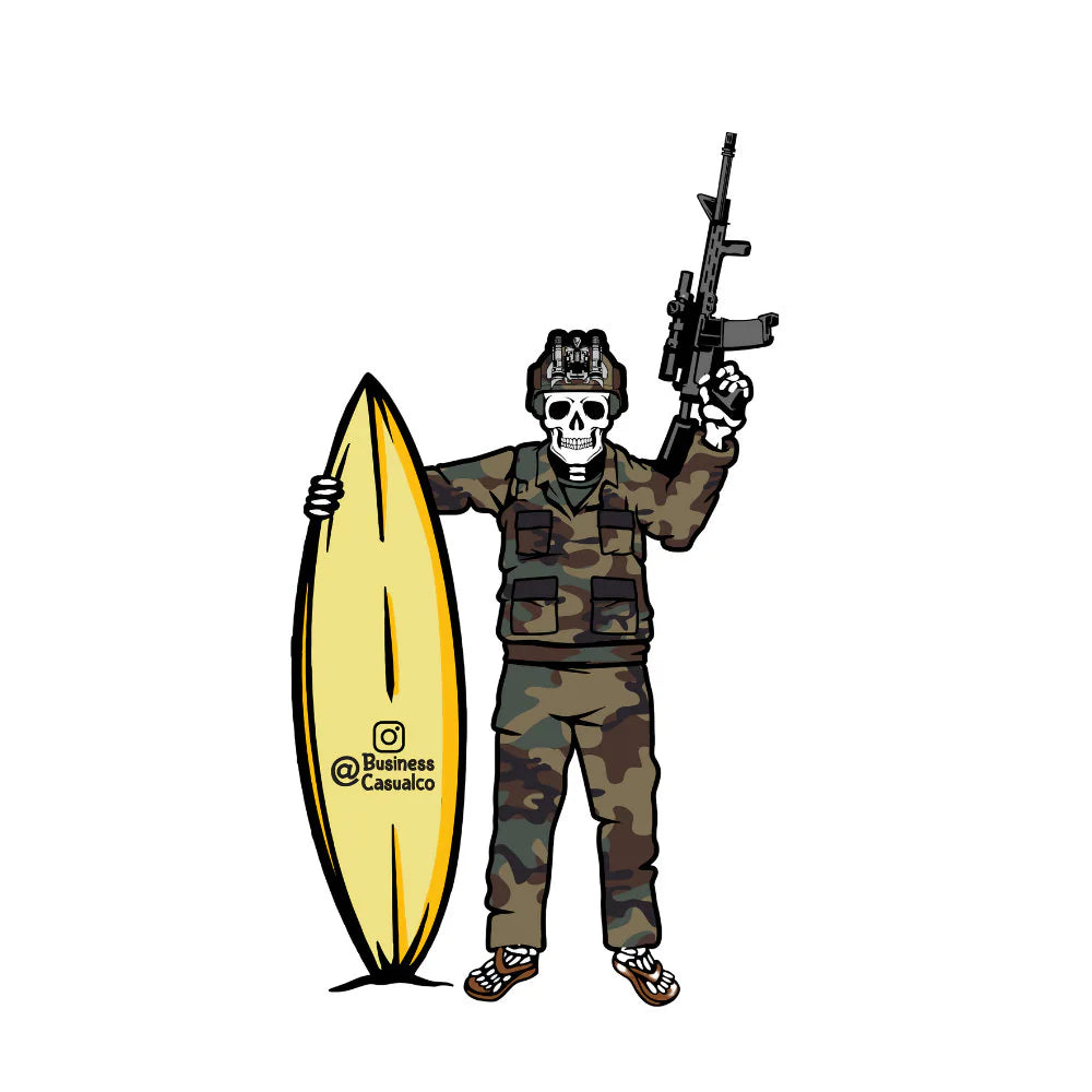 Military surf stickers